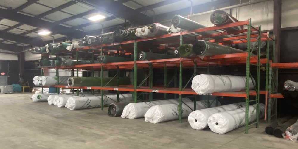 our warehouse to buy artificial grass