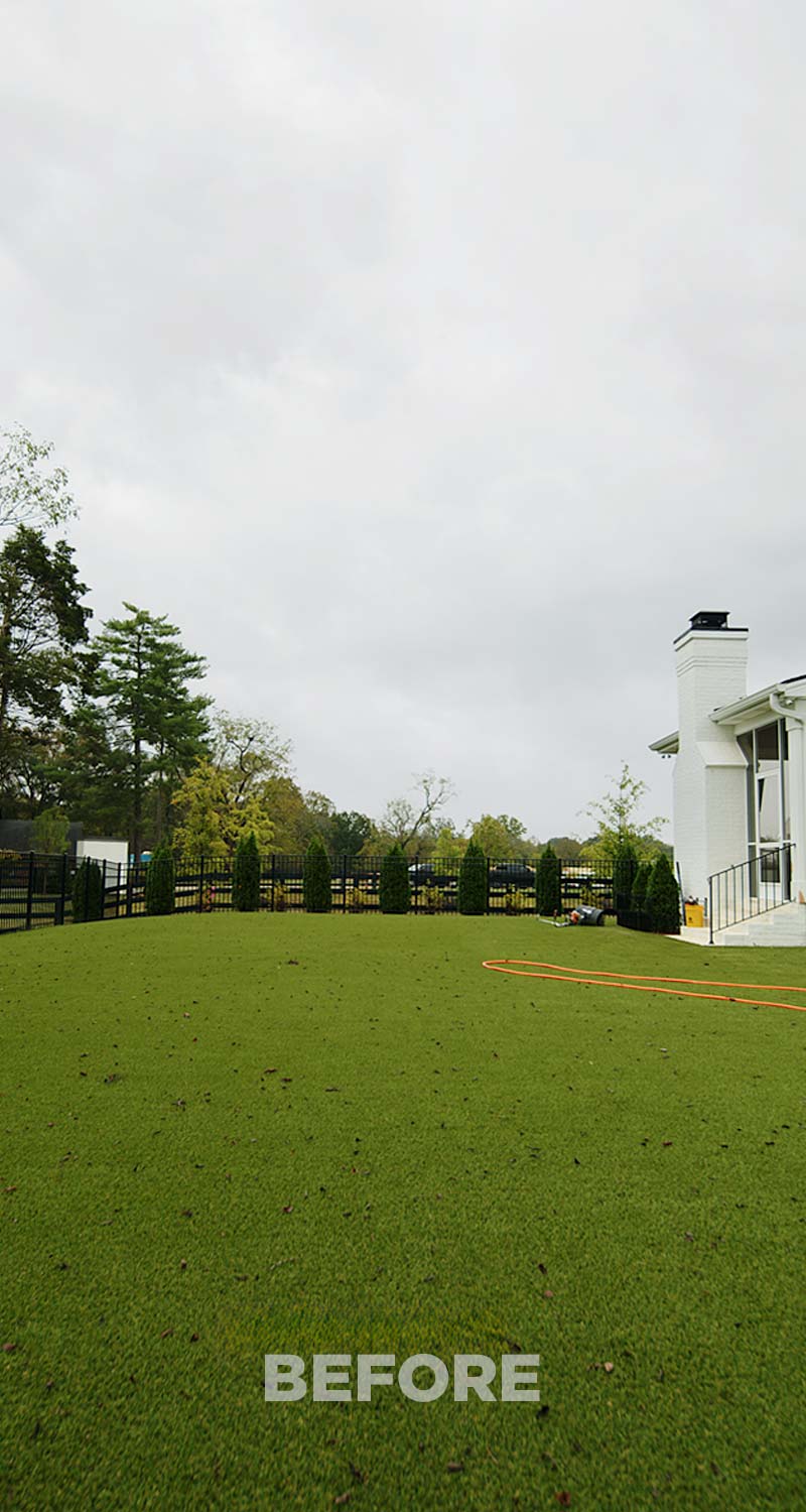 Goat Turf artificial turf before maintenance service